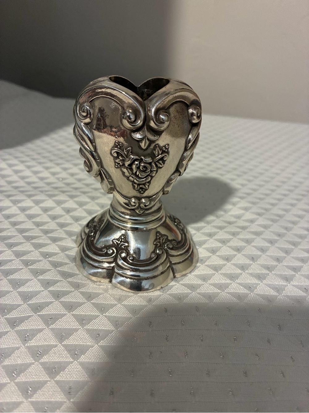 Brighton Silver Heart Toothpick Holder